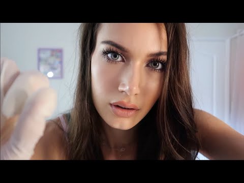 ASMR Up Close Face Examination