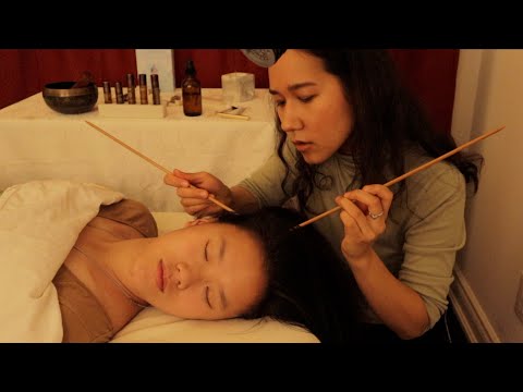 [ASMR] Scalp Check, Massage & Acupressure with Marika