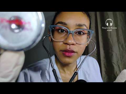 ASMR Roleplay ENTREVISTA MÉDICA 🩺 | Sussurros Inaudíveis + Sons Realistas para Dormir