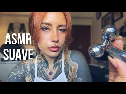 ASMR Masaje Facial + Sonidos en el Micro en Multinivel