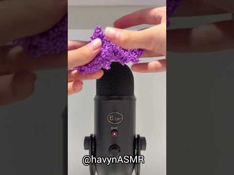 Purple Styrofoam Slime ASMR 💜 Tingly Crackle Sounds (No Talking)