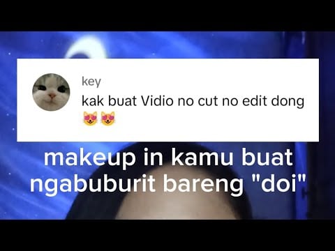 ASMR No Cut No Edit Video Makeupin kamu untuk ngabuburit 😍 #asmr #relaxing #relaxingasmr
