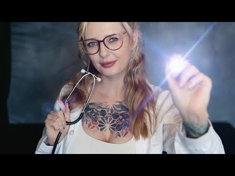 ASMR Oversharing Doctor Medical check up -  rp