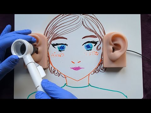ASMR Ear Cleaning and Exam Roleplay for Sleep - Gloves, Otoscope, Soft Spoken