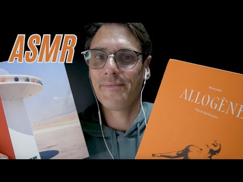 ASMR FR 📸 Papa Écureuil squatte ma chaîne et nous parle de livres photos français