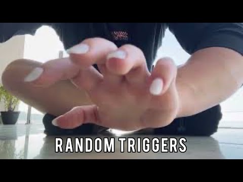 FAST & AGGRESSIVE ASMR | RANDOM LOFI TRIGGERS