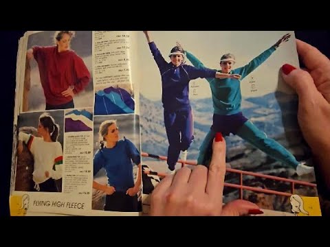 ASMR | Aldens Catalog 1982 Women's Clothing Show & Tell (Soft Spoken)
