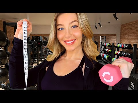 ASMR Full Body Measuring You! | Personal Trainer Measures & Motivates You!