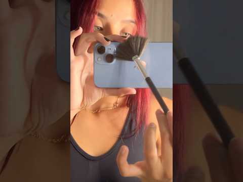on screen #tingles #relax #visualtingle #mouthwhisper #asmr #tapping