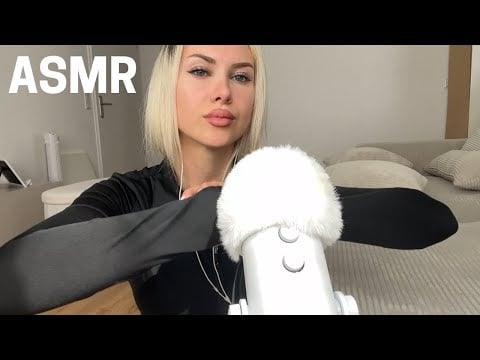 ASMR- this will make you sleepy asap *fabric sounds, whispering*