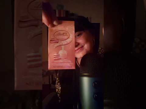 TRYING A new chocolate☺️ #asmr #asmrsounds #asmrcommunity #shorts #mukbang