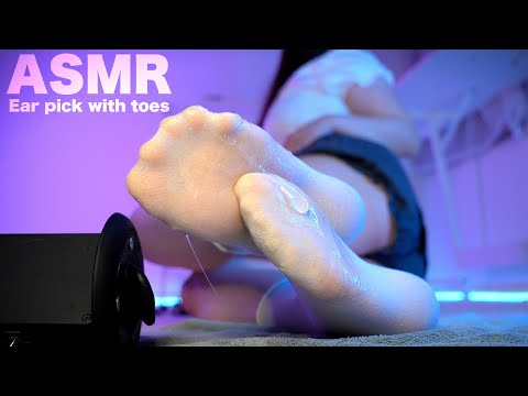 4K/ASMR｜白靴下✖︎とろける潤滑ゼリーで眠気を誘う足裏スクラッチ🧦🤍｜睡眠導入/No Talking/Scratching/Foot sole/Sleep Sounds/Relaxation