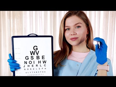 [ASMR] CRANIAL NERVE EXAM.  DOCTOR LIZI CHECKS YOUR NERVES AND SENSES.  MEDICAL RP