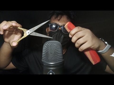 1 MINUTE ASMR HAIRCUT FAST & AGGRESSIVE