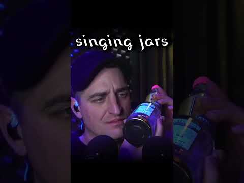 "Singing" Jars #Trippy #ASMR #SleepAid #ASMRTriggers #fyp
