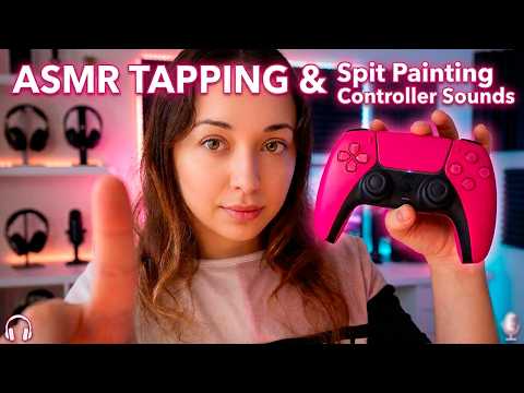 ASMR The PERFECT Mix! Spit Painting + PS5 Controller 🎮 (You'll Fall Asleep Right Away!)