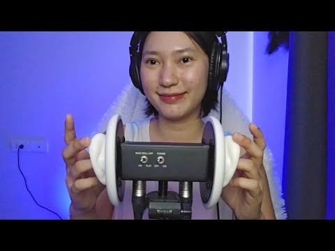 ASMR Finger Ear Cleaning No Talking นิ้วแคะหู ไม่พูด นวดหัวผ่อนคลายให้เพื่อนรัก 👉👈