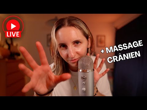 ASMR FR | 🔴 Inaudible & Massage Crânien Pour Te Faire Fondre 🤤