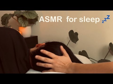 ASMR Stroking Your Hair & Scalp Until You Fall Asleep 😴 Gentle Hair Sounds