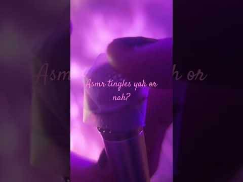 asmr tingles yah or nah? #asmr #asmrvideo #youtubeshorts