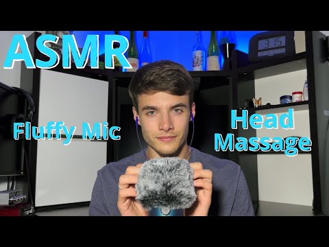 ASMR | ☁️ Fluffy Mic Scratching ☽