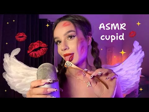 ASMR 💕 Let's Fall Asleep Together 🥰 (kisses, mouth sounds, personal attention)