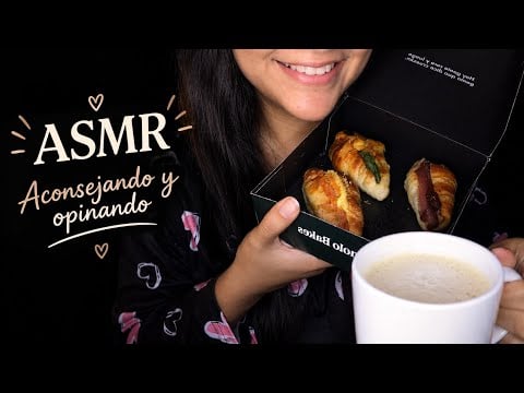 ASMR desayunando y opinando parte 1 | ASMR comiendo 