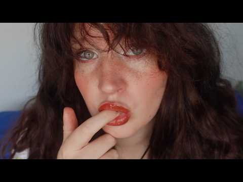 Mouth sounds, inaudible whispers and playing with your hair ASMR