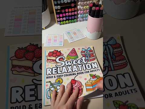 ASMR style colouring 🎨 is it ok with you if I start posting my colorings here? #asmrcoloring #asmr