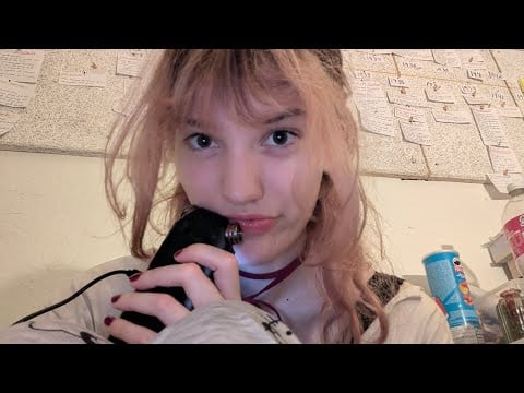yap session ASMR + a few mouth sounds