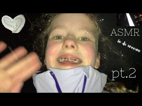 ASMR~Sneeuw geluidjes in Zwitserland ❄️💕| pt.2