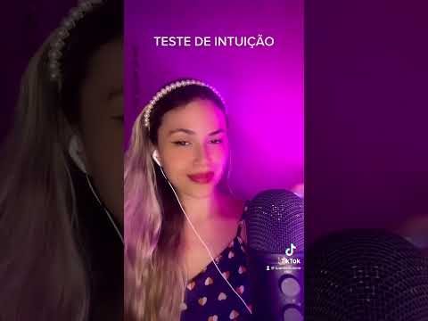 Testando sua intuição!!! #asmr #asmrsounds #intuição