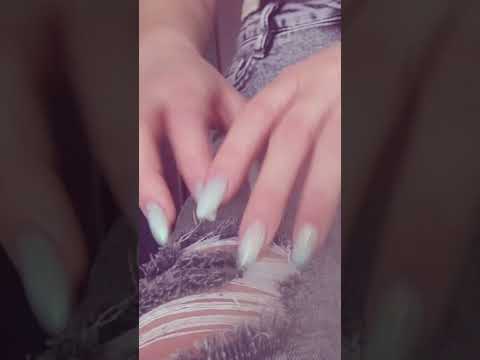 ASMR JEANS SCRATCHING ☆ #asmr #asmrvideo #scratch