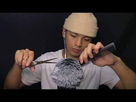 ASMR I cut your hair until you fell into a deep sleep