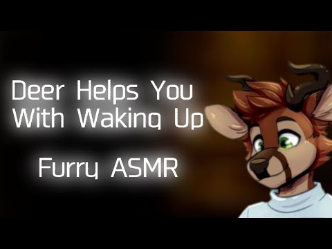 [Furry ASMR] Deer Boyfriend Assists You With Waking Up (kissing, Cuddling)