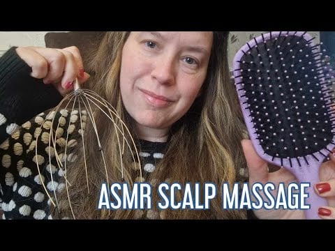 ASMR SCALP PAMPER  -  ( Enjoy your cozy safe space with me .... ) #lofiasmr