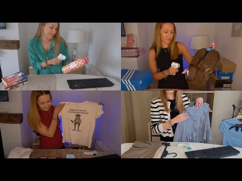 ASMR Clothing Store Checkout Compilation RP