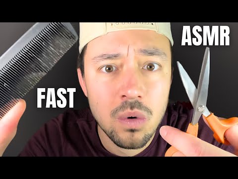 🔴 Fast & Life-Like ASMR Triggers ~ Realistic Haircut to Start! 💤