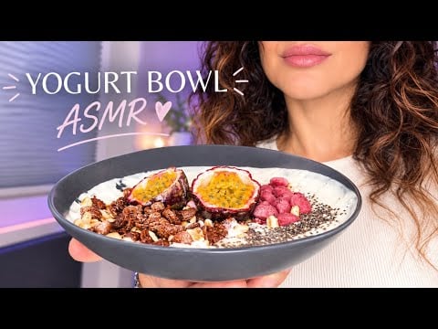 I Didn’t Expect This Yogurt Bowl to Be THIS Good… 🤤 Relaxing Mukbang ASMR (Deutsch/German)