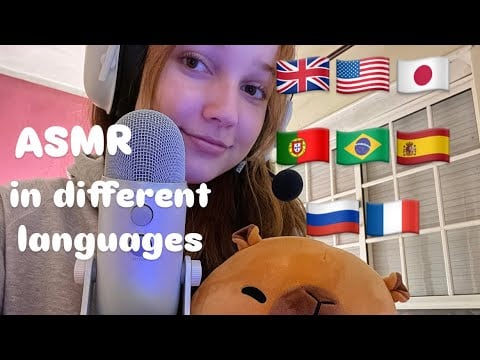 ASMR in different languages