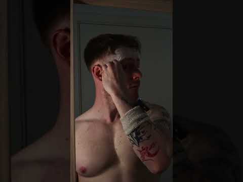Skin Care in Front of Mirror #shorts #asmr