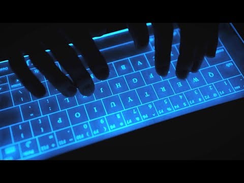 ASMR Glass Touchscreen Keyboard Triggers for Deep Sleep 투명한 터치스크린 유리 키보드 소리 들어볼래?