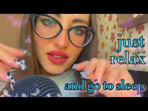 ASMR | Inaudible Whisper | Hand Sounds | Just Relax | Go to Sleep | Don't worry | Triggers for Sleep