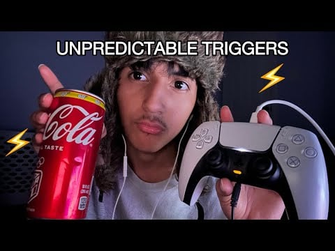 ASMR Fast Unpredictable Triggers ( lofi 😴⚡️)