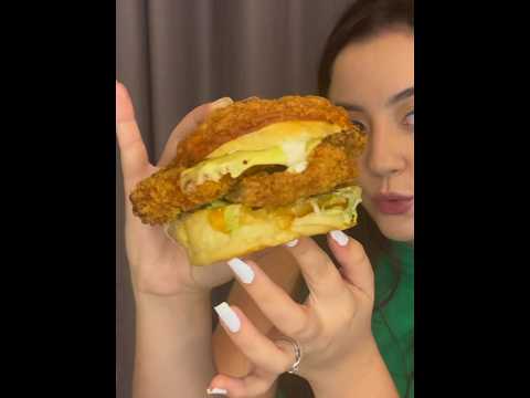 Asmr mukbang 🍔🍟 #asmr #mukbang #asmrfood #asmreating #asmrcommunity