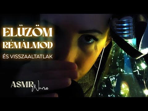 《Magyar ASMR》Visszaaltatlak és megnyugtatlak horrorfilm után Roleplay : lágy tapping és szájhangok 💤
