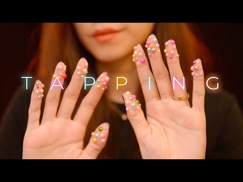 ASMR S E N S I T I V E Rhinestone Tapping (No Talking)