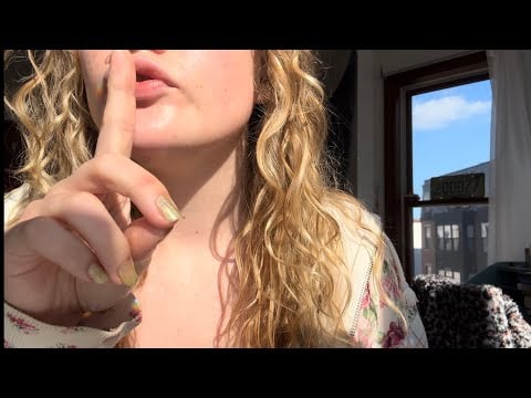 personal attention grwm ASMR i answer *your* questions (whisper q&a + skincare routine)