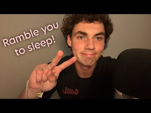 ASMR Rambling until I can’t anymore pt 2!! | whispered rambling for relaxation and sleep