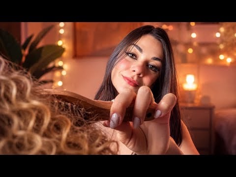 ASMR: Mexendo No Seu Cabelo Até Você Dormir (Afirmações Positivas) 😴